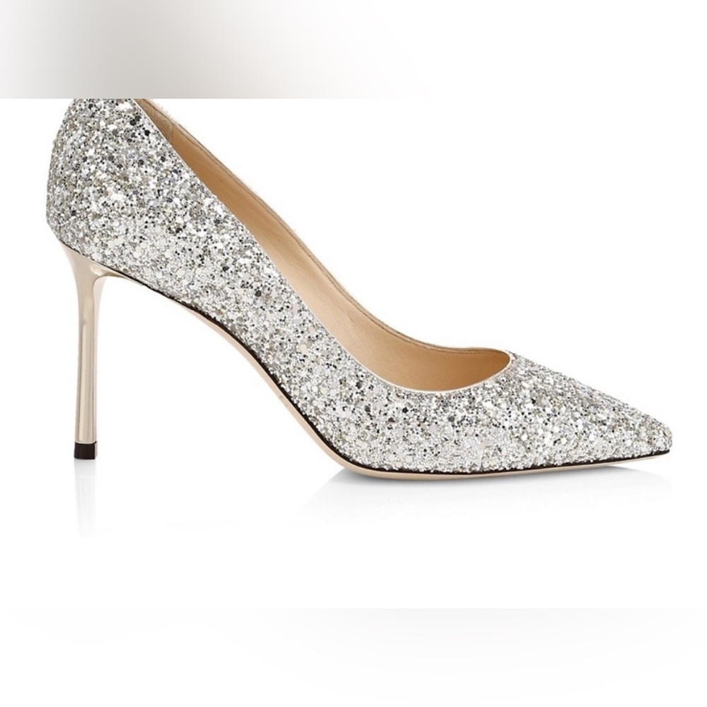 Jimmy Choo glitters pumps